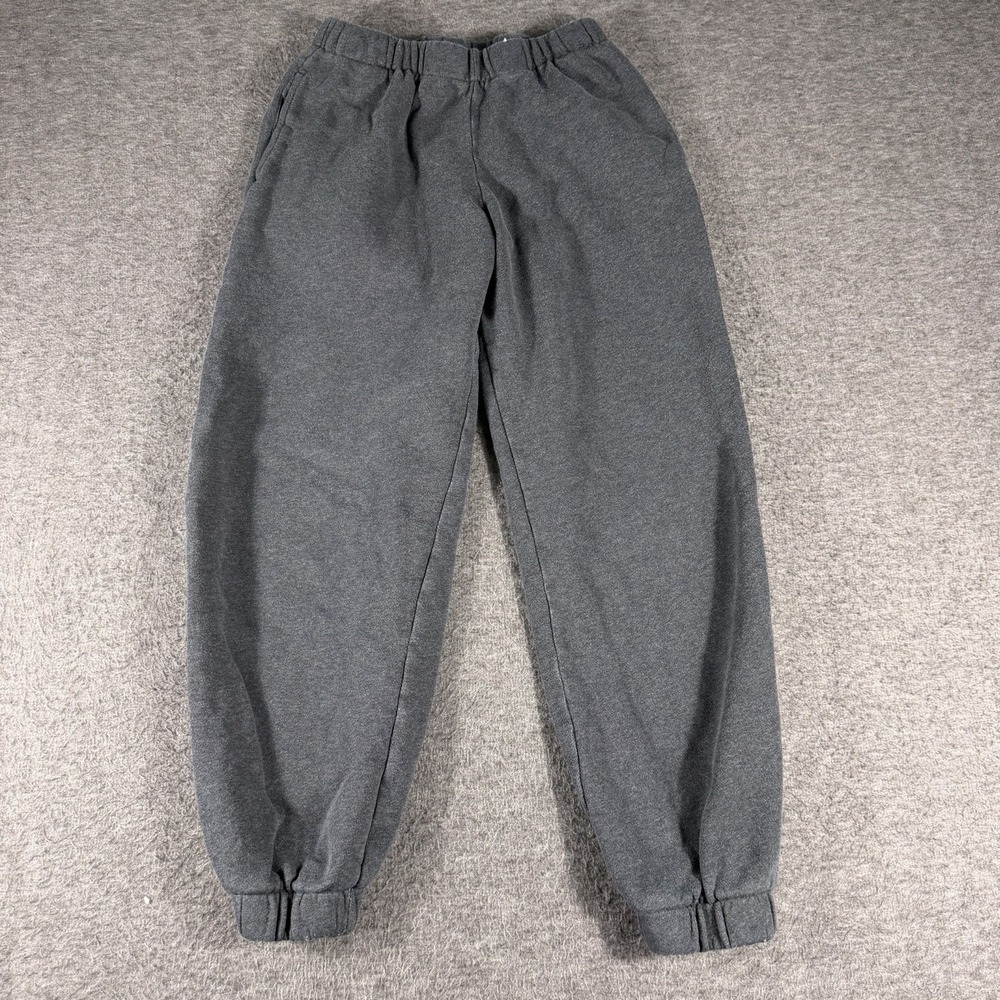 Brandy Melville Sweatpants Grey Pants Sweat Gray Size S Jogger Distressed Pocket